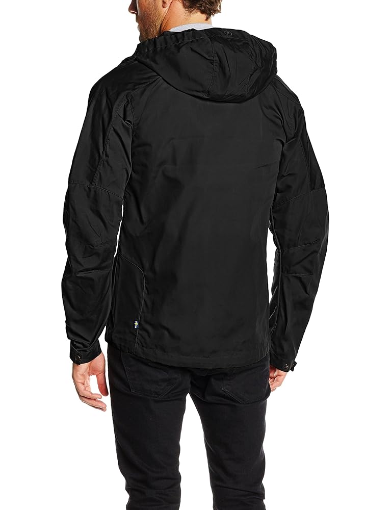 Fjallraven Outdoor Jacket Mens Sten Durable Fixed Hood XL